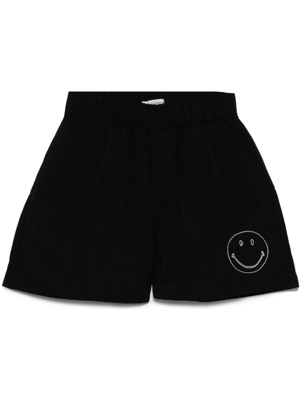embroidered shorts - 1