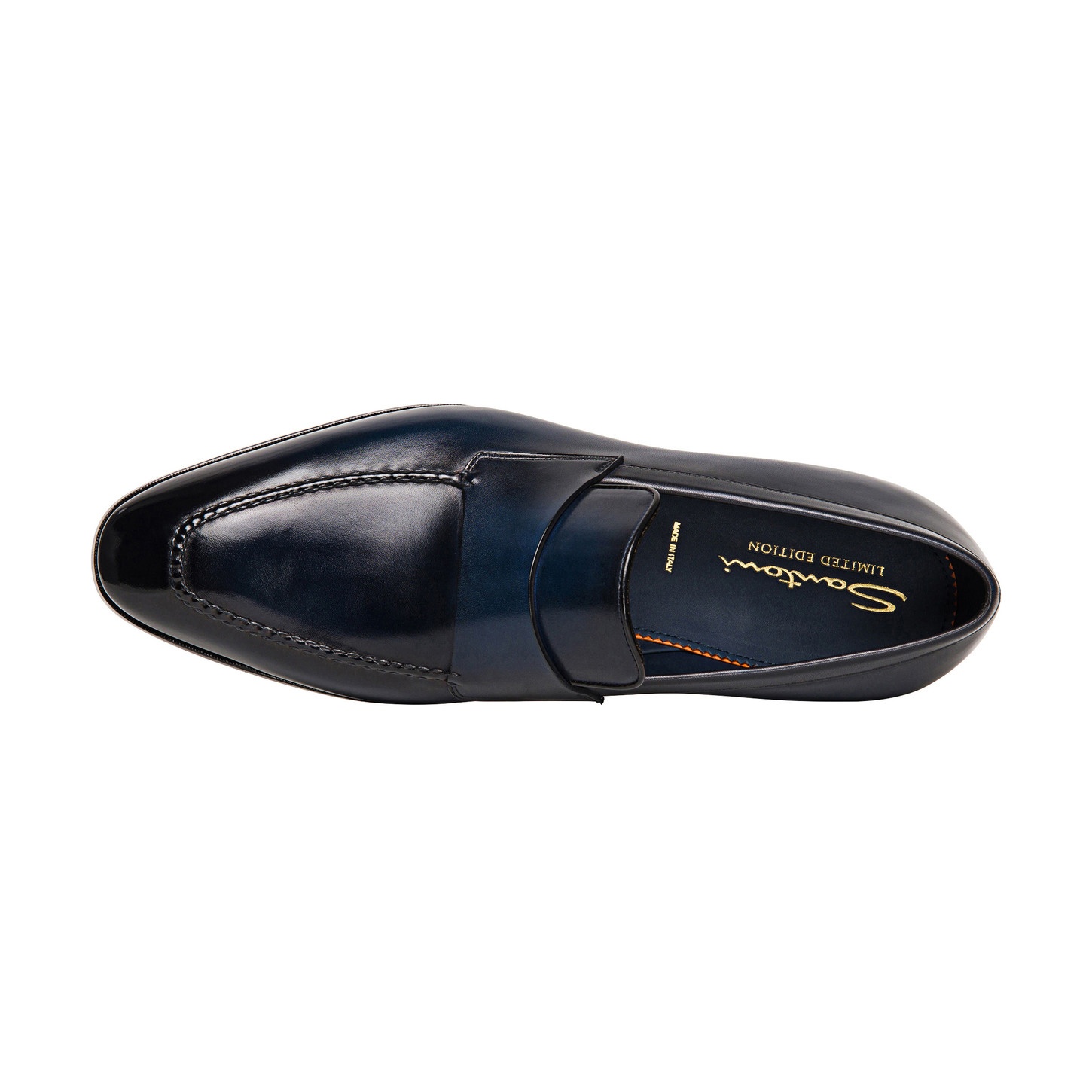 Men’s blue leather Limited Edition penny loafer - 5