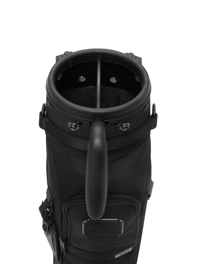 Alpha Nylon Golf Range Bag - Black 3