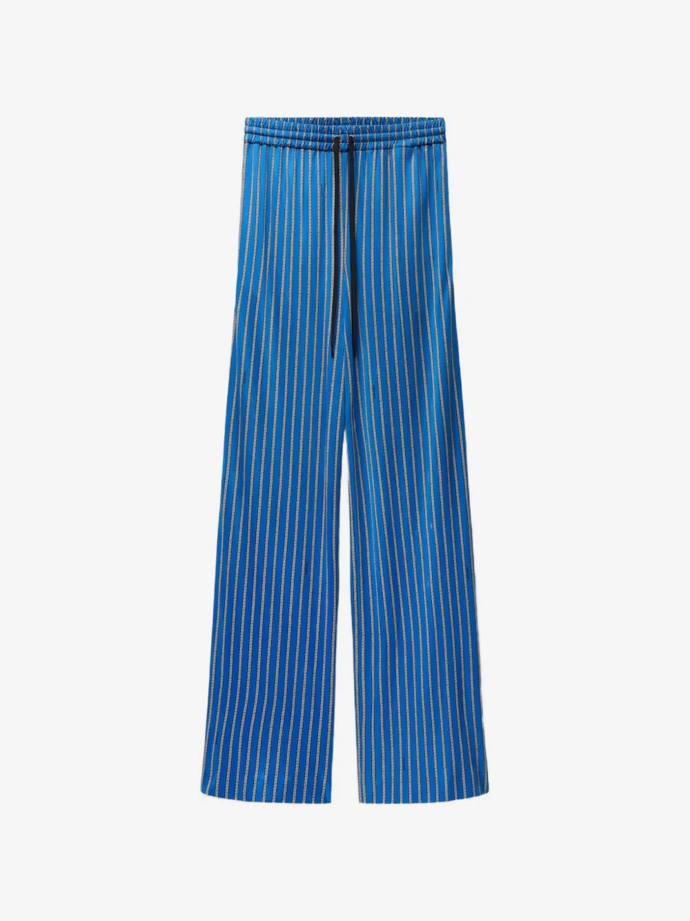 printed viscose-jersey pajama-style pants - 1