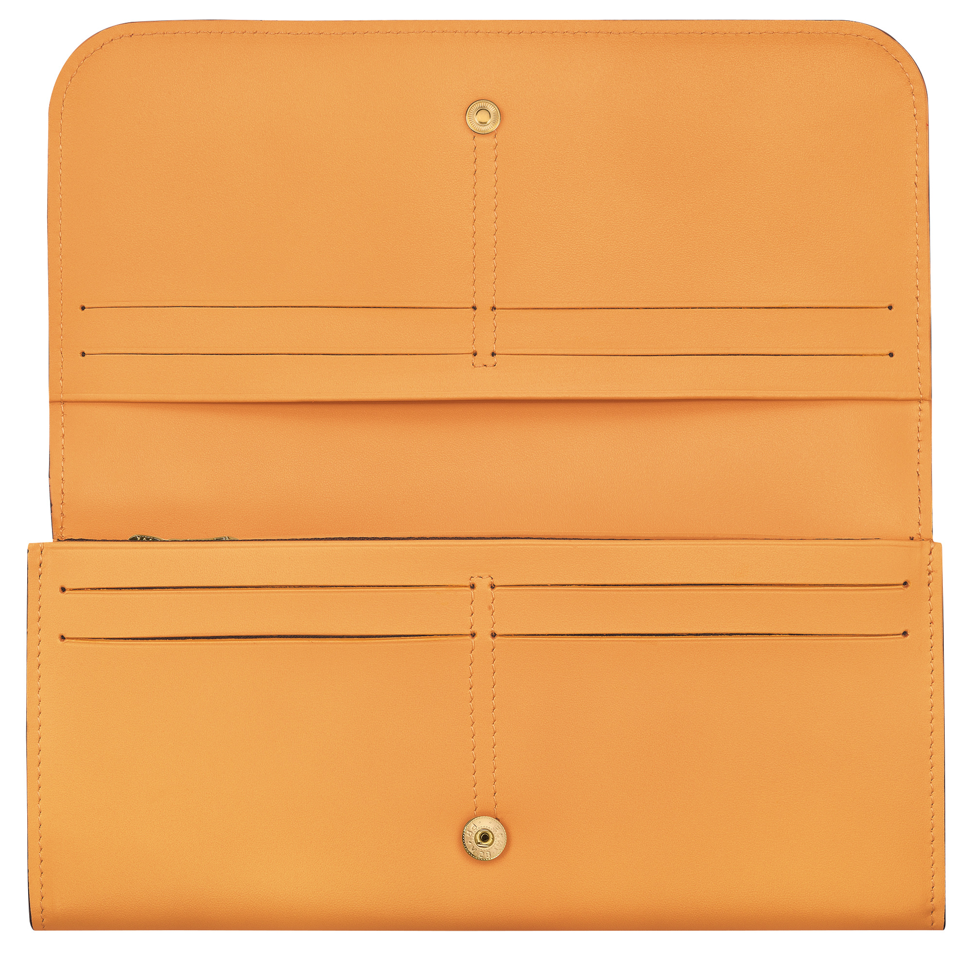 Box-Trot Continental wallet Apricot - Leather - 2