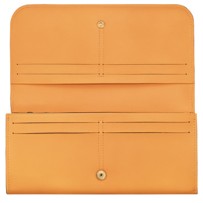 Longchamp Box-Trot Continental wallet Apricot - Leather outlook