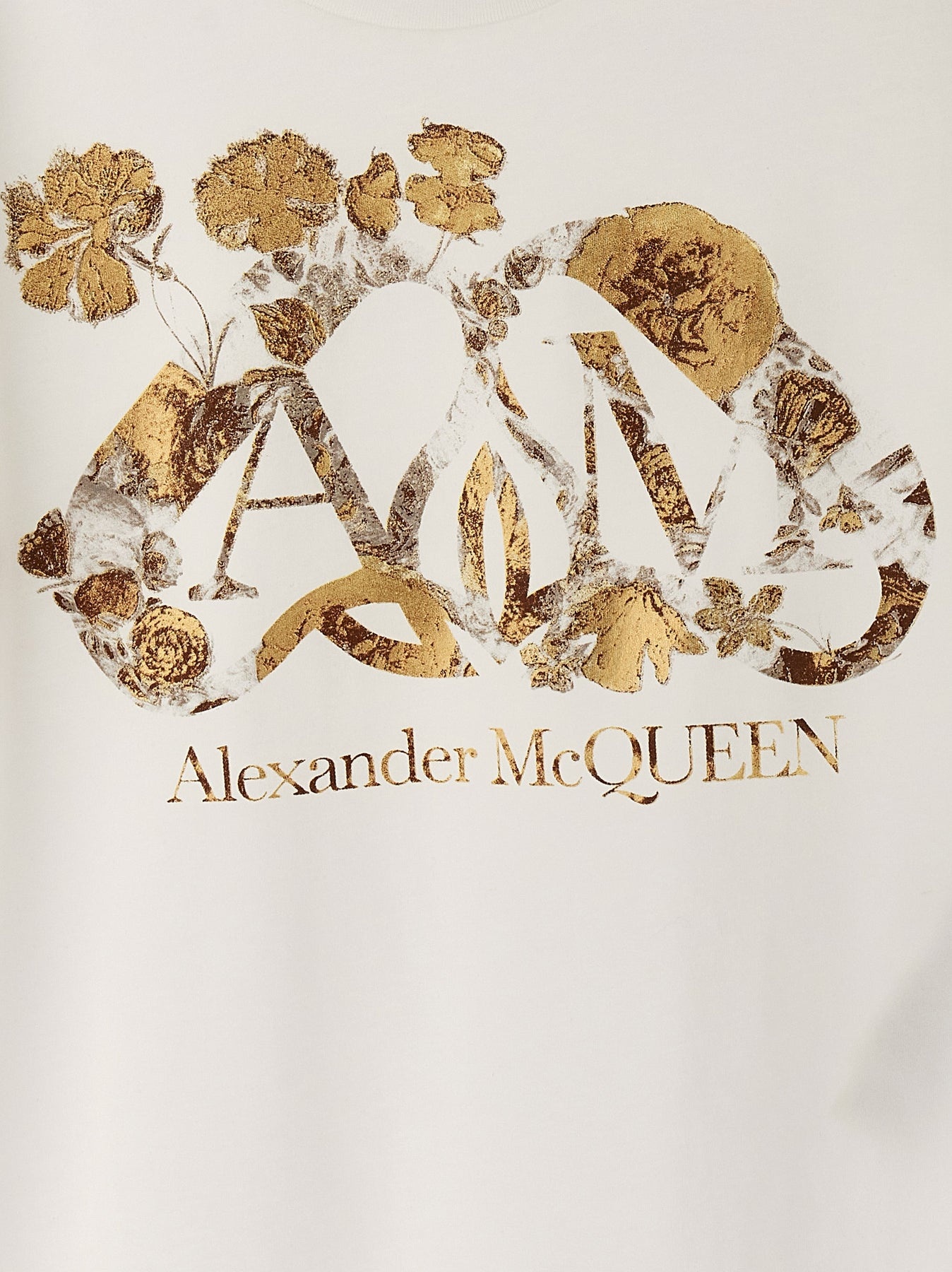 【関税込み】McQueen ホワイト Cut & Sew Tシャツ Alexander McQueen Cut & Sew Tシャツ | ホワイト | FARFETCH JP