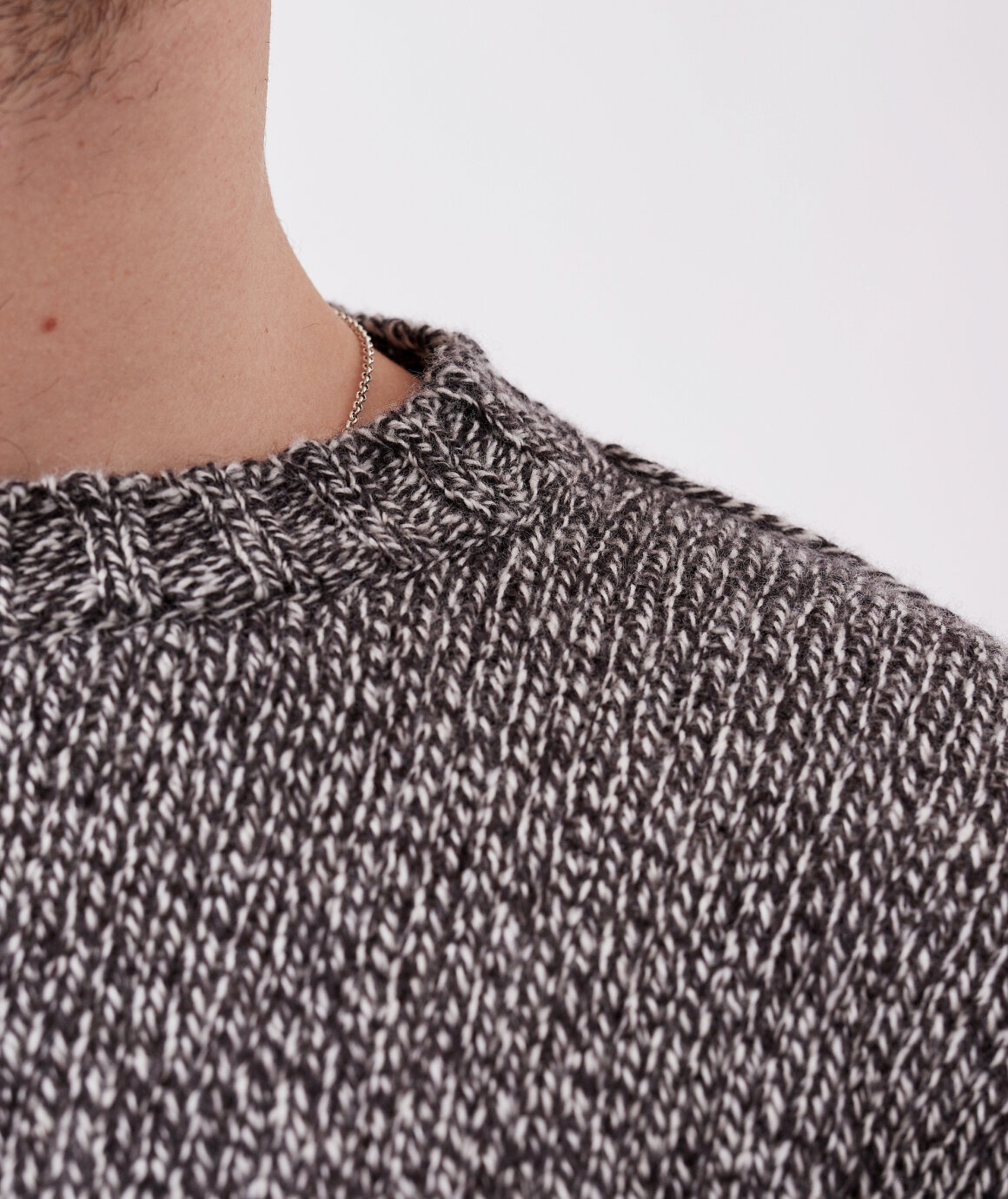KAPTAIN SUNSHINE Scottish Lambs Wool Crewneck Pullover 