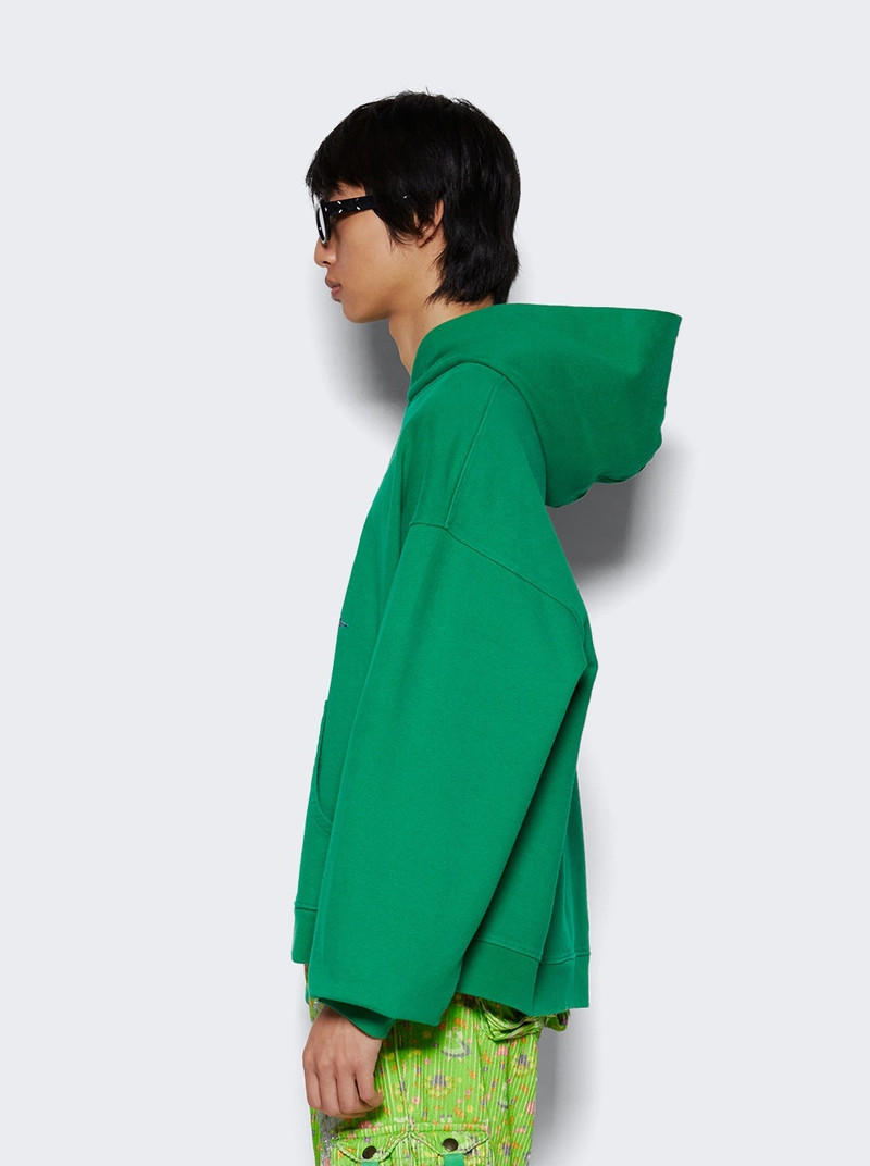Printed Hoodie Green 4