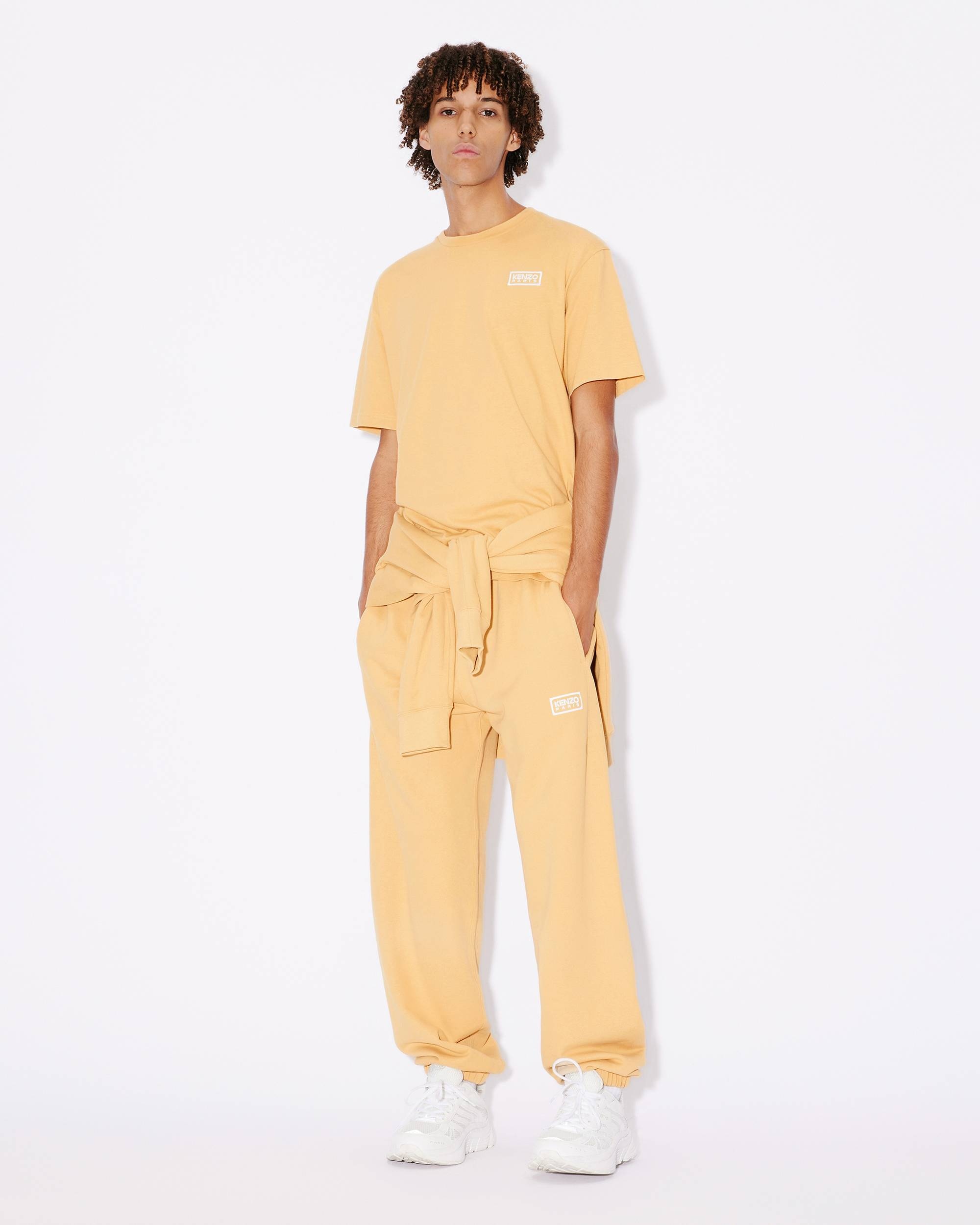 'KENZO Paris' embroidered classic two-tone jogging bottoms - 3