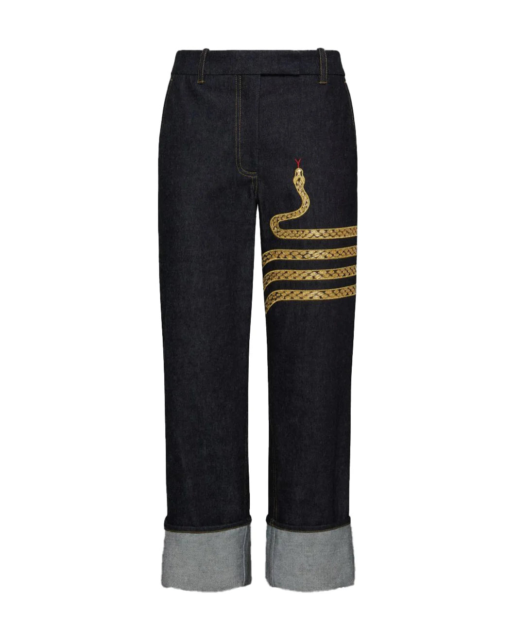 LUNAR NEW YEAR DENIM TROUSER - 1