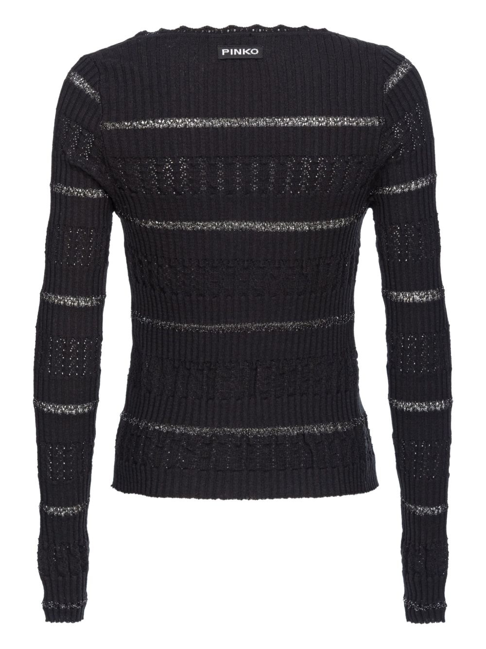 striped cardigan - 2