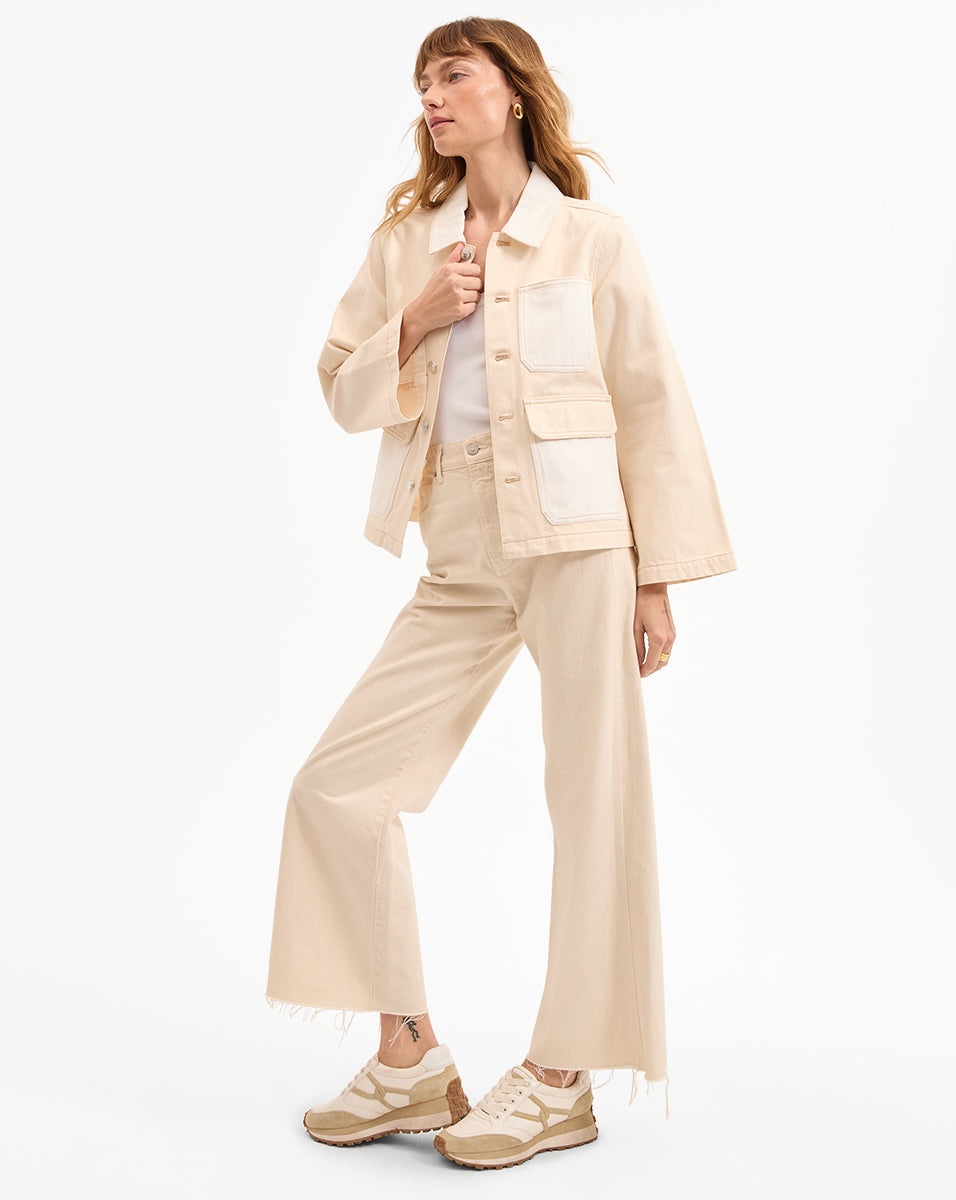 DAHL CROPPED CHORE JACKET - 4