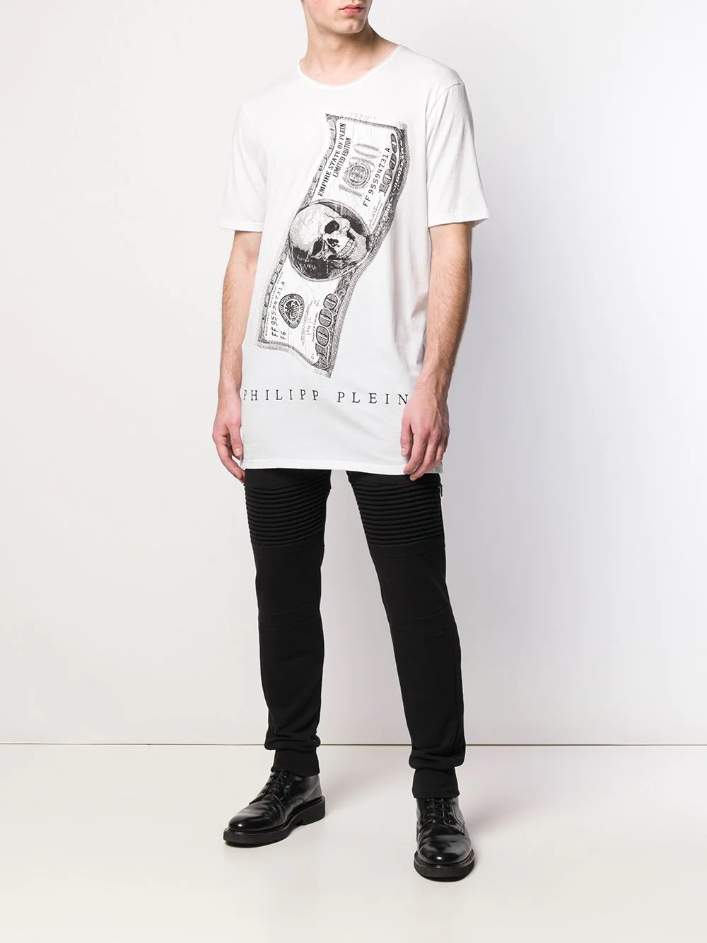 Dollar bill print T-shirt - 2