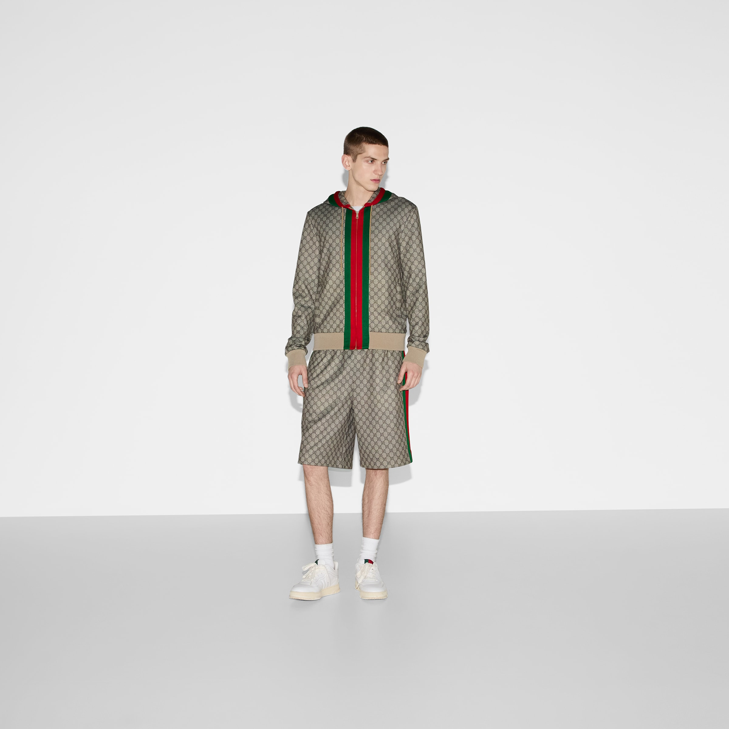 Technical jersey zip jacket with Web - 2