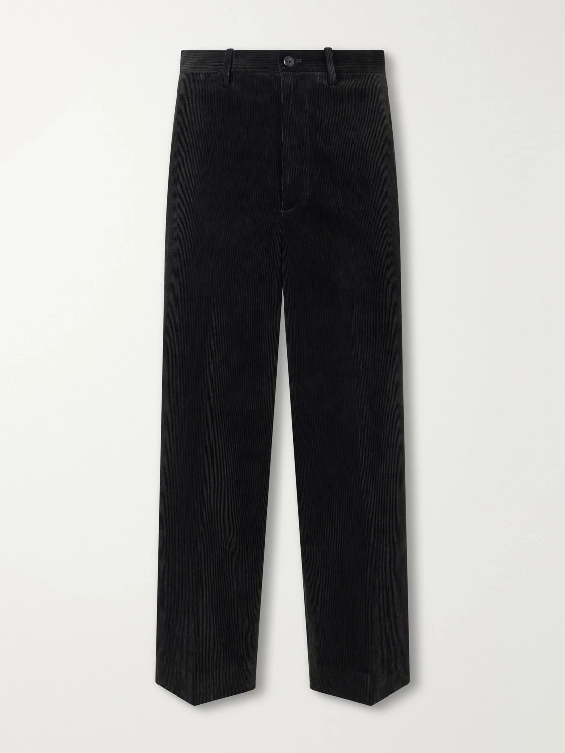 Broader Straight-Leg Cotton-Corduroy Trousers - 1