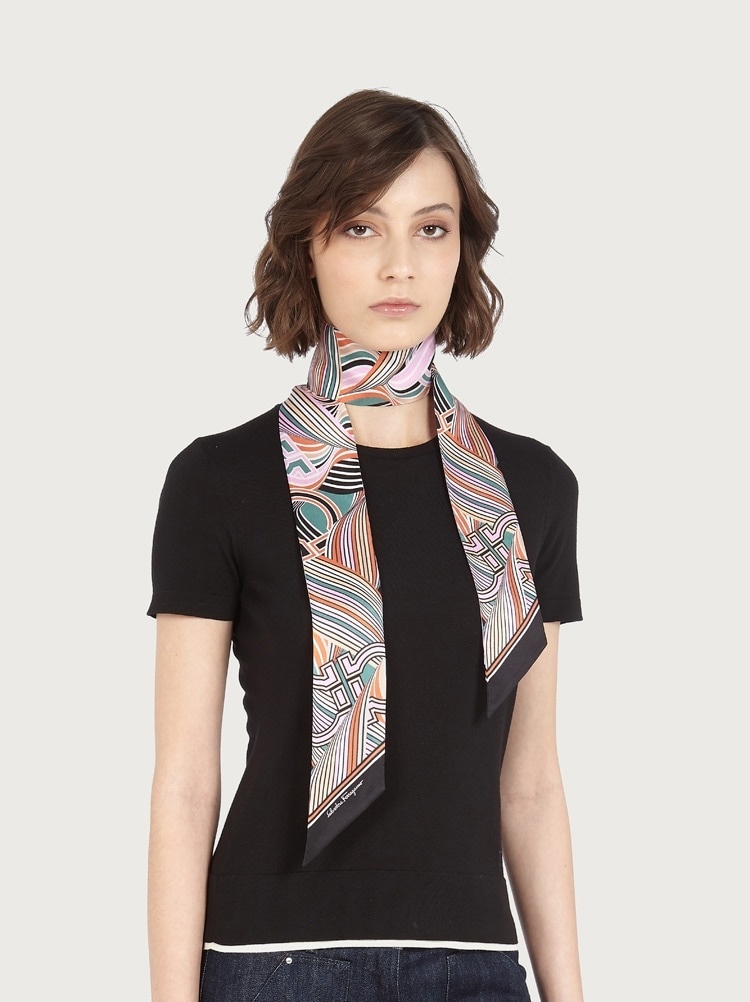 GANCIO RIBBON PRINT TWILLY BAND - 2