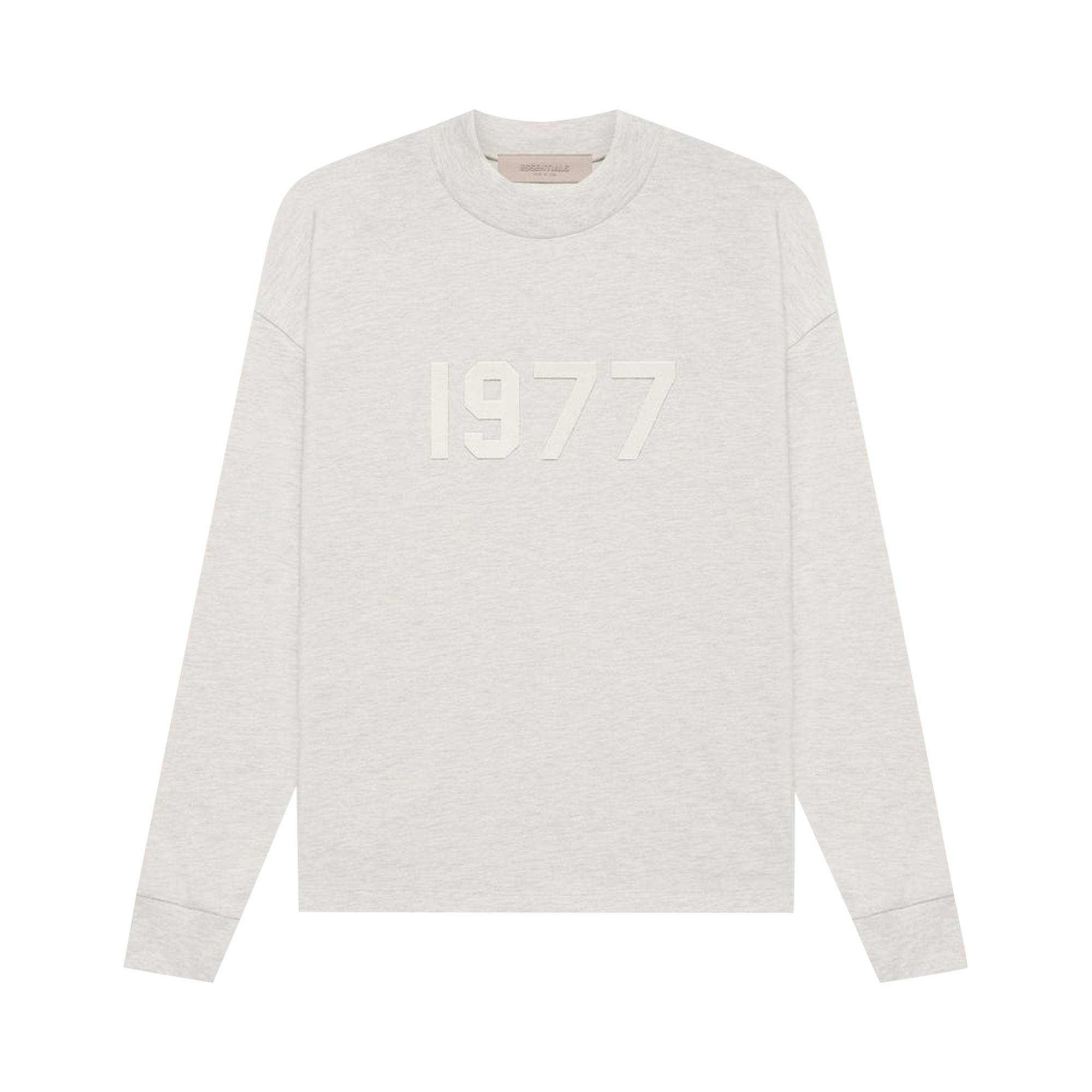 Fear of God Essentials Essentials Long-Sleeve Tee 'Light Oatmeal' - 1