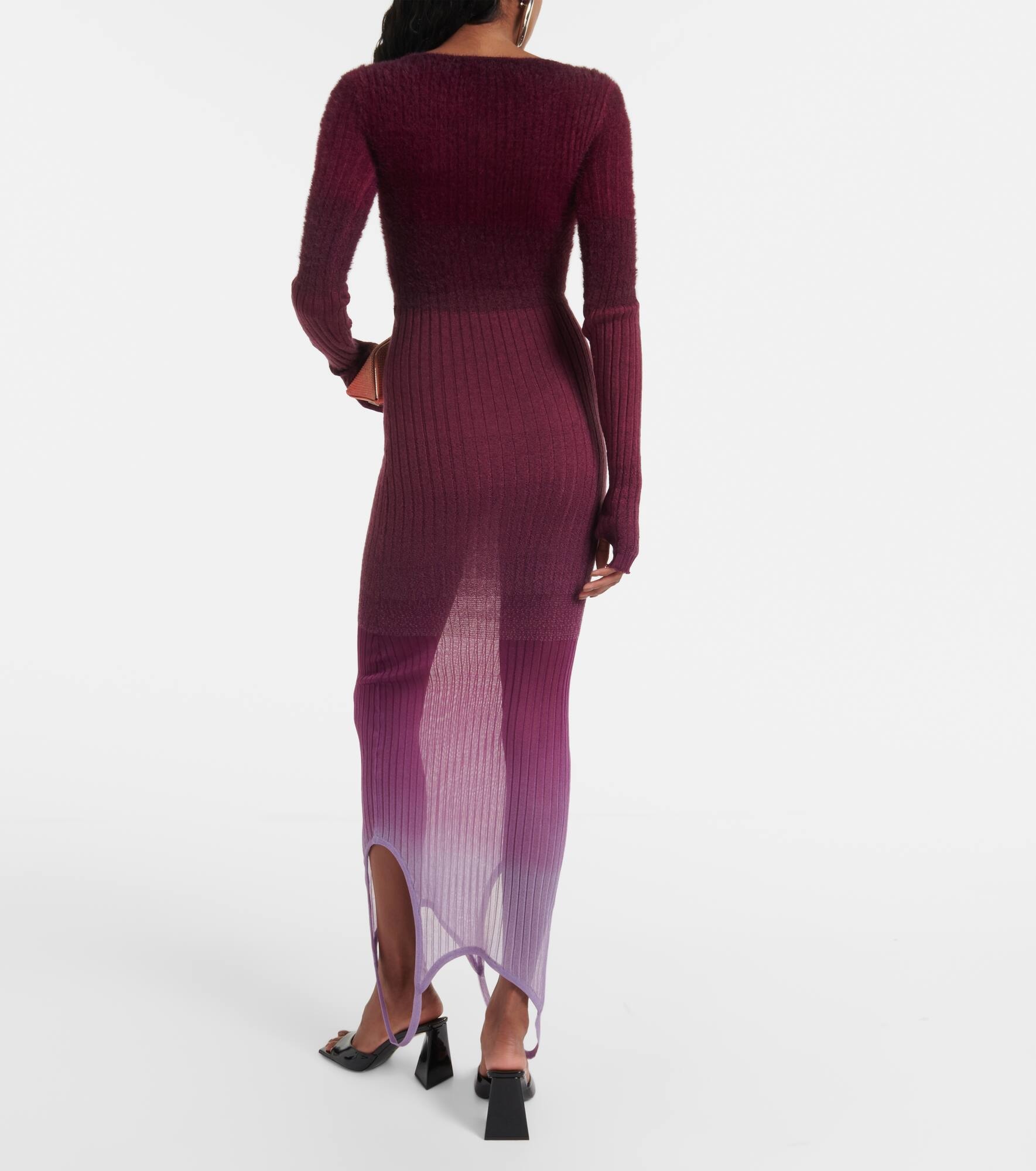 Reversible colorblocked midi dress - 3
