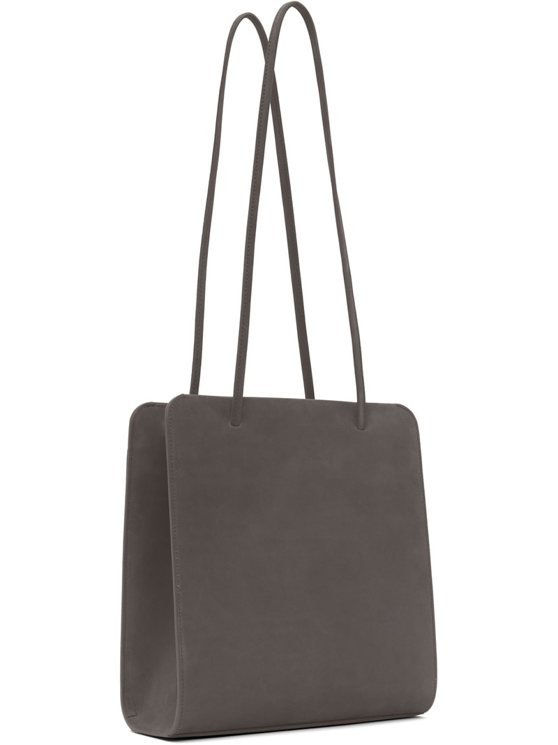 FANE SSENSE Exclusive Gray Lisse Bag outlook