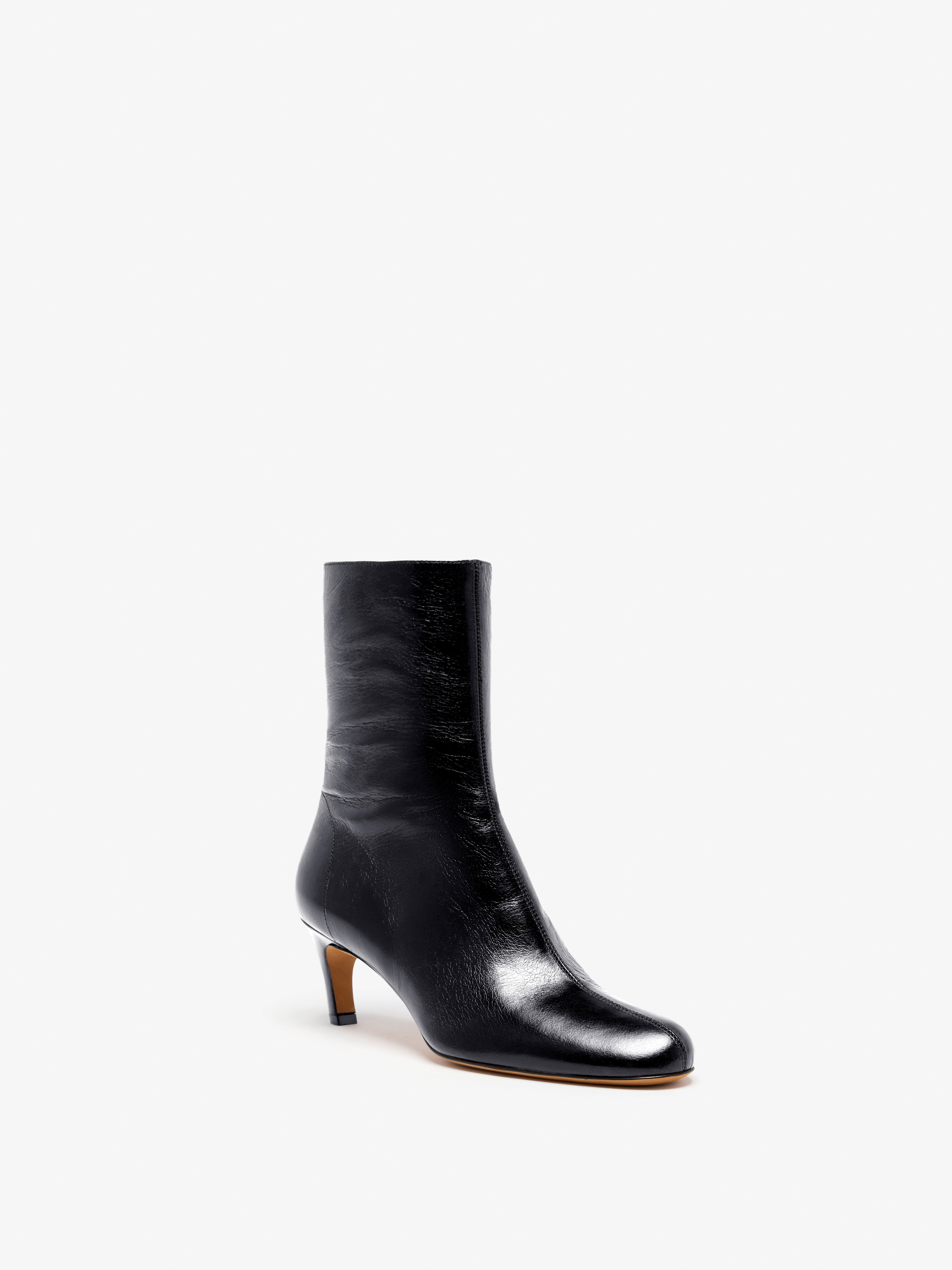 Uma Ankle Boots in Slick Calf - 2