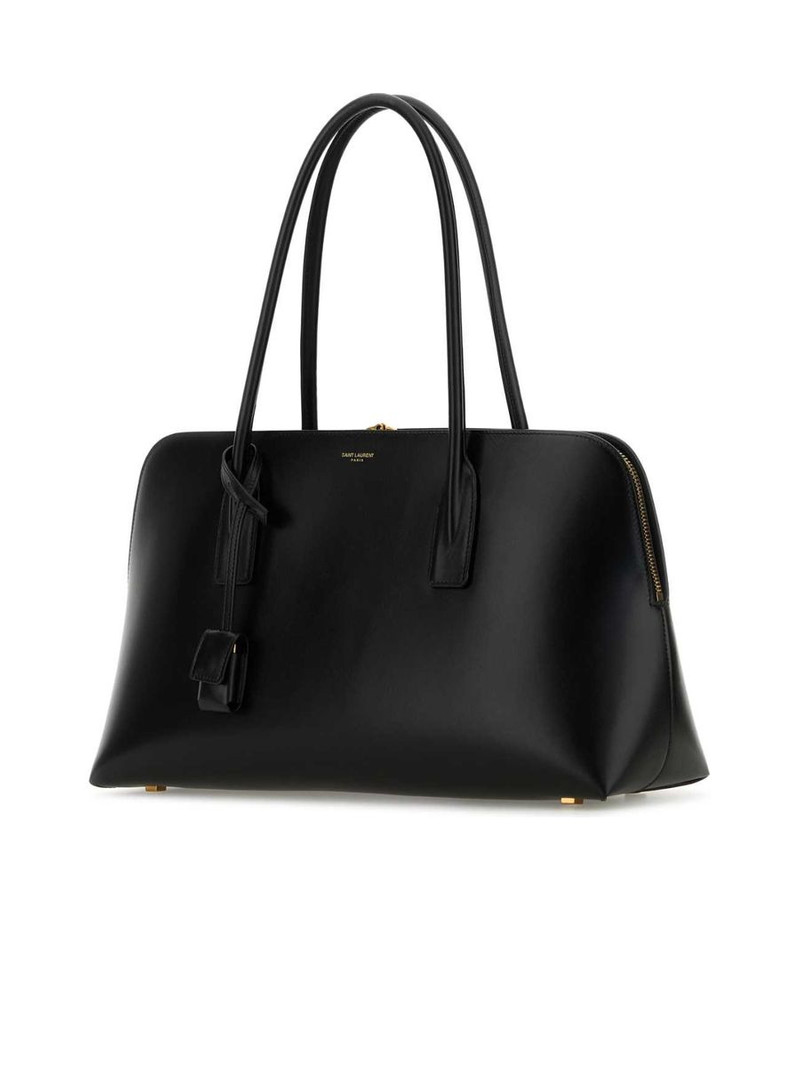 SAINT LAURENT Saint Laurent Lather Satchel Bag outlook