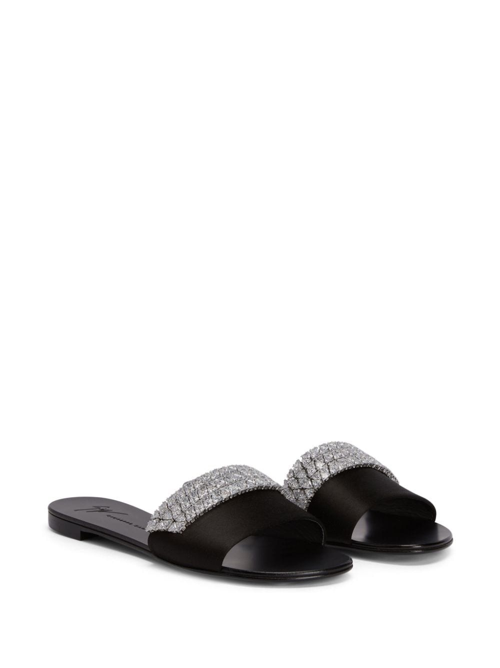 Tesy rhinestone-embellished slides - 2