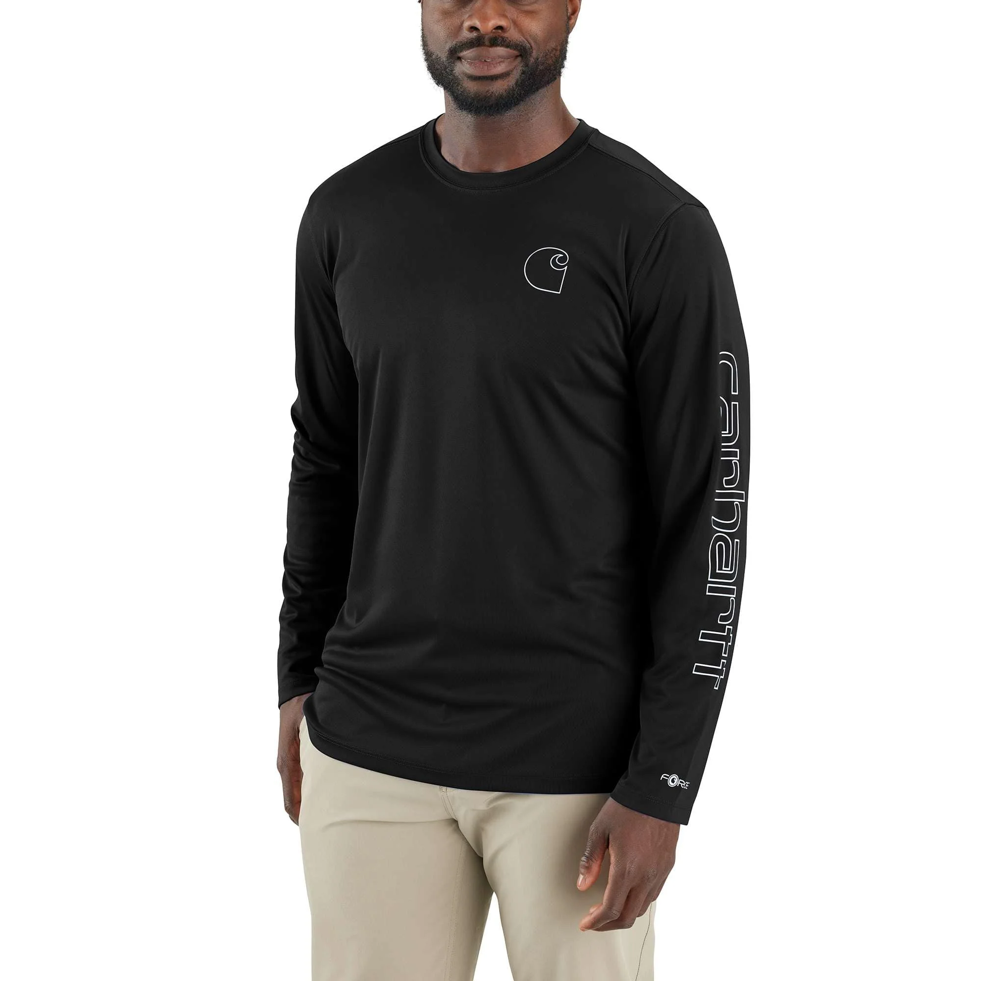 Force Sun Defender™ Relaxed LS Logo T-Shirt - 1