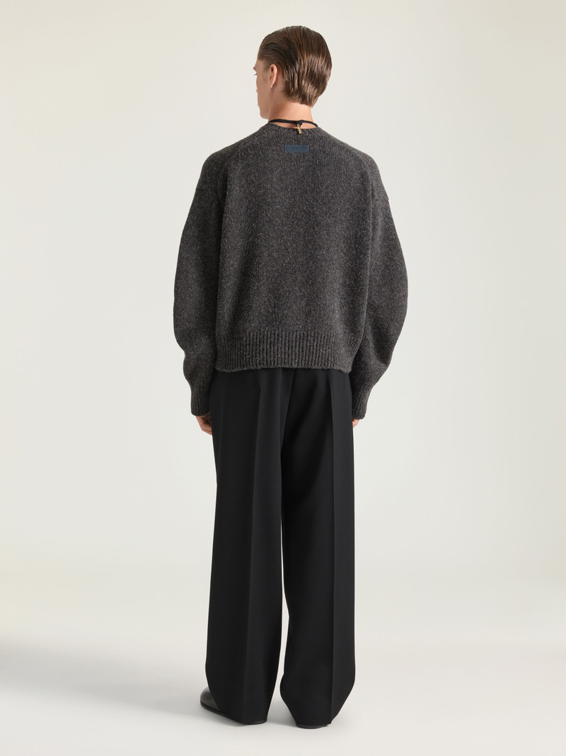 COUTURE SEAM SWEATER IN ALPACA AND YAK WOOL 3