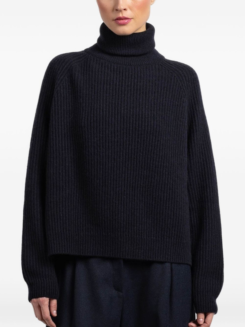 roll-neck ribbed sweater 1