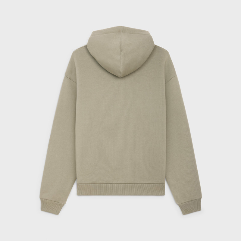 CELINE CELINE HOODIE IN COTTON FLEECE outlook