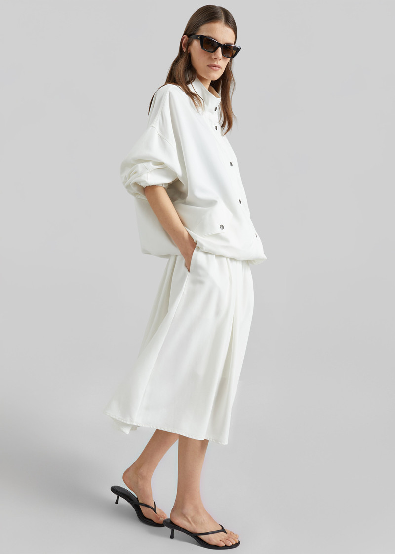 Bellona Blouson Jacket - White 6