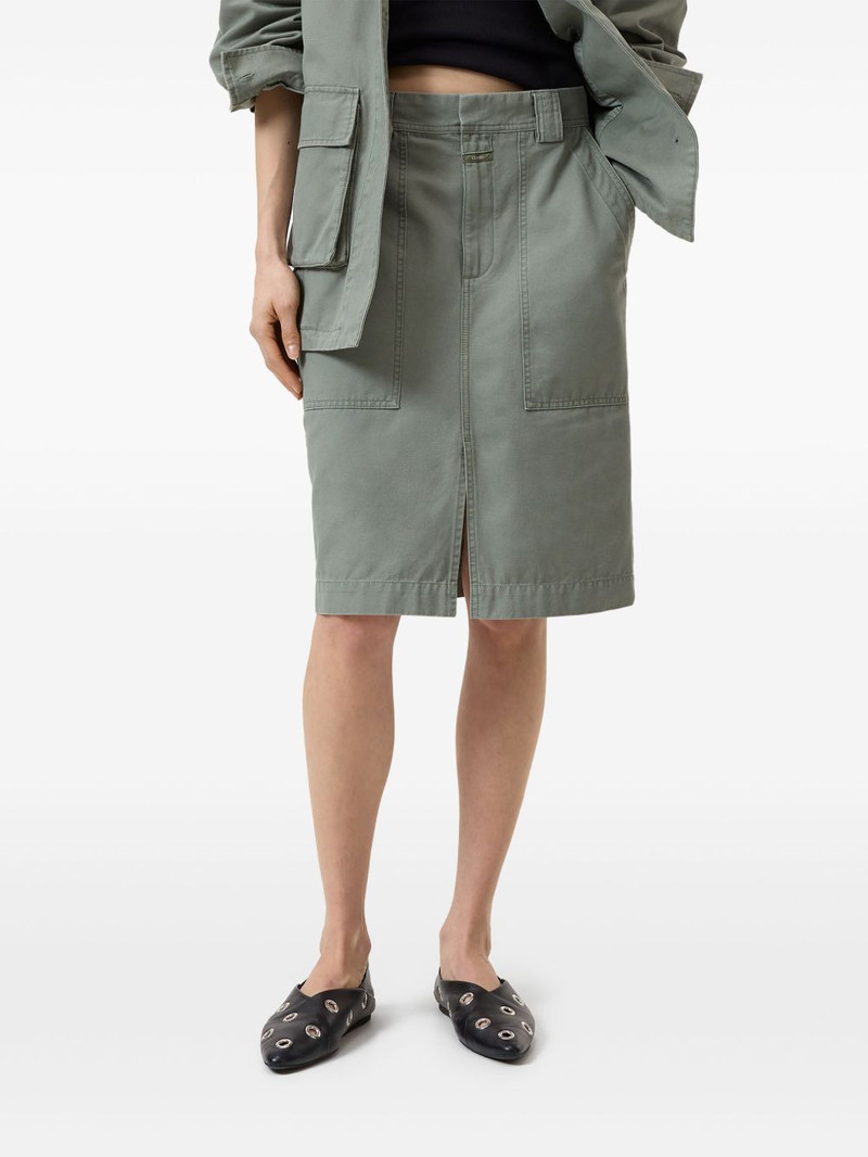 cotton midi skirt 4
