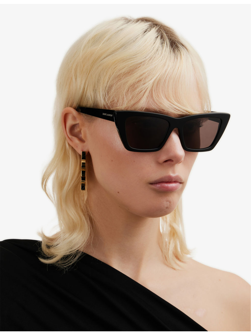 Mica cat-eye frame acetate sunglasses - 2