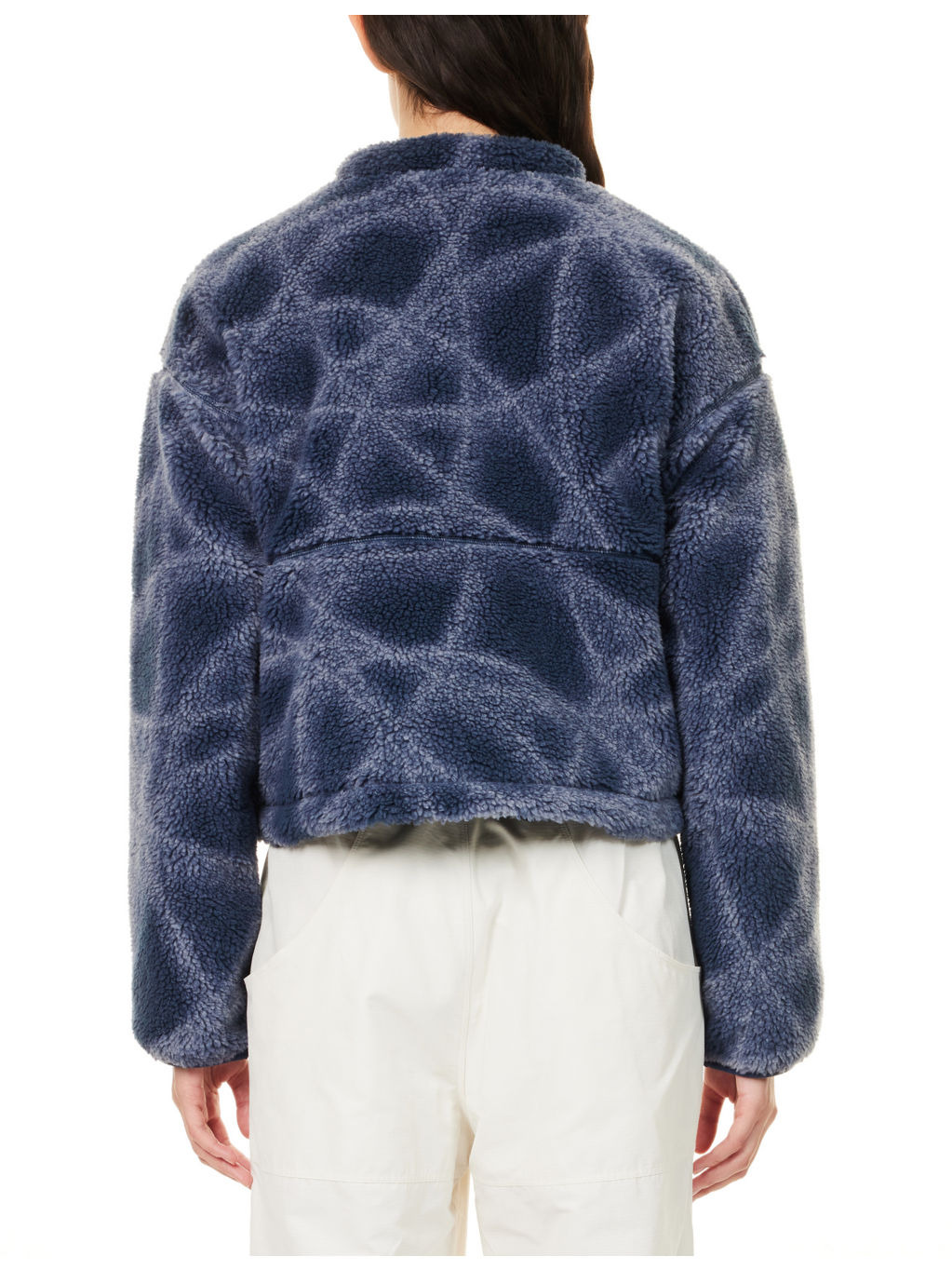 Ex Pile Logo-Embroidered Fleece Jacket - 4
