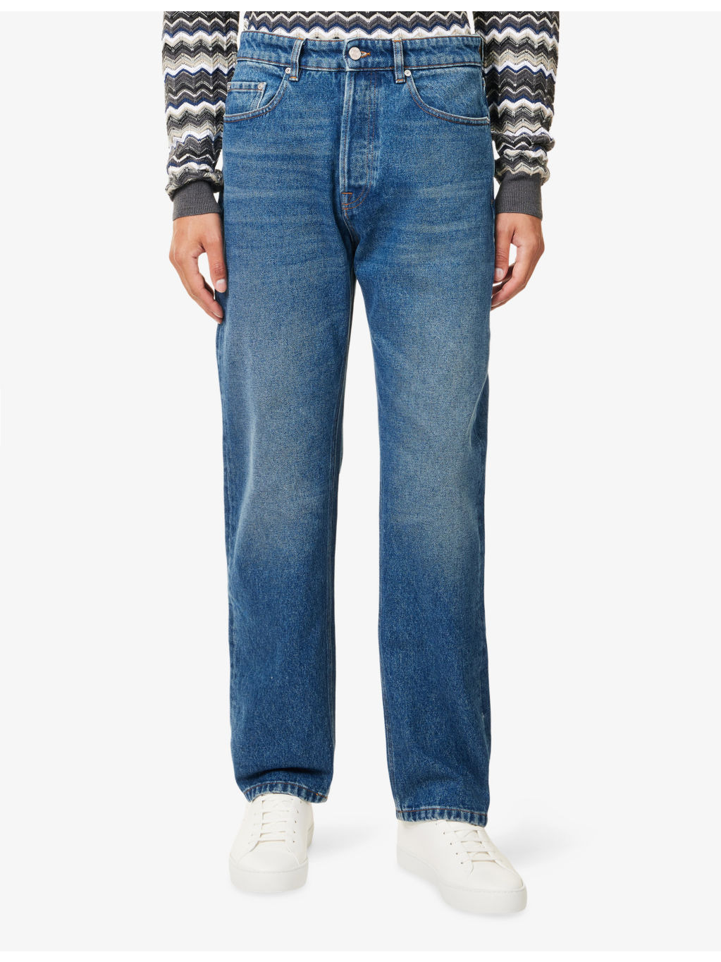 Straight-Leg Denim Jeans - 3