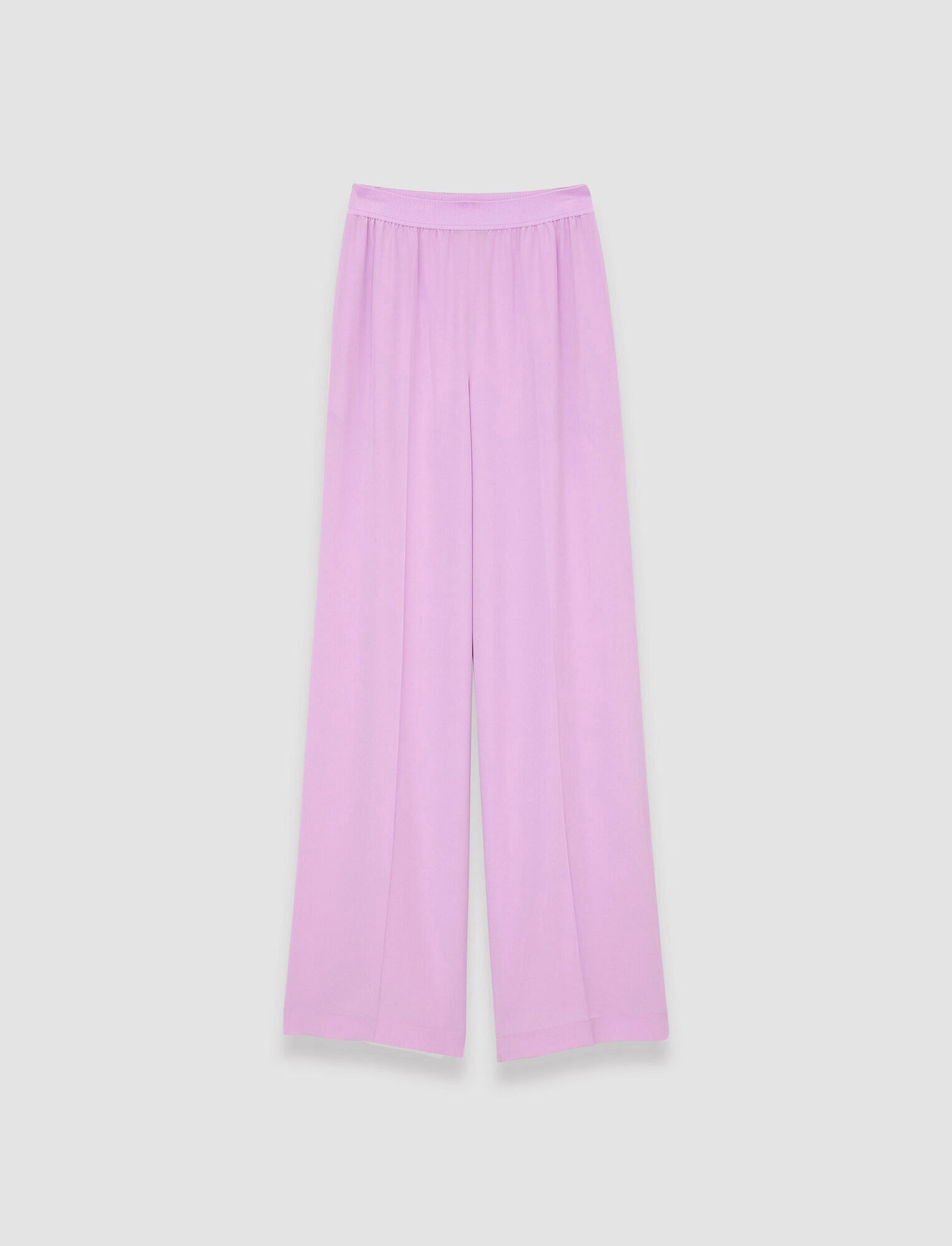 Silk Crepe de Soie Hulin Trousers - 1