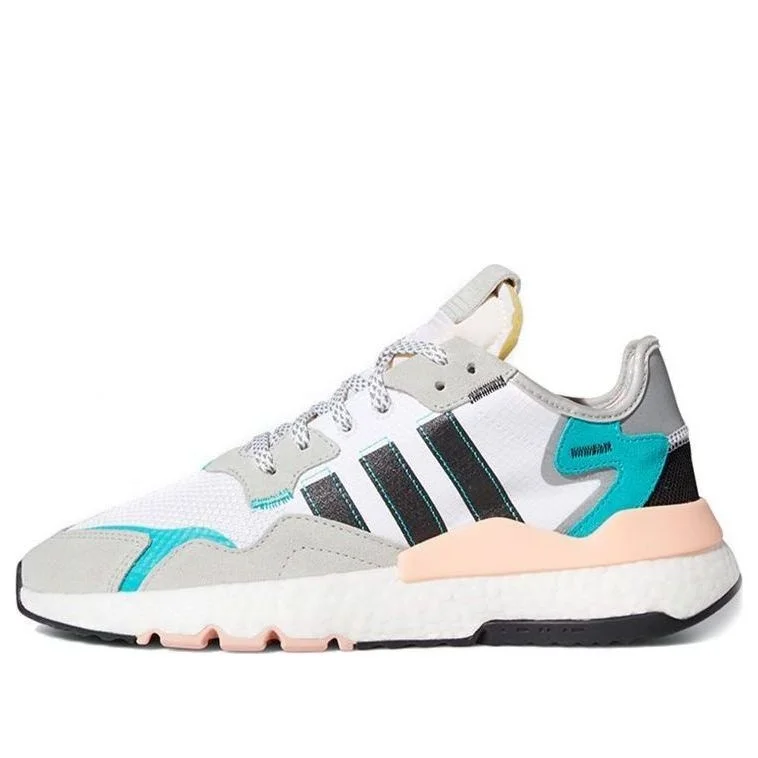 adidas Nite Jogger 'White Hi-Res Aqua' FV3852 - 1