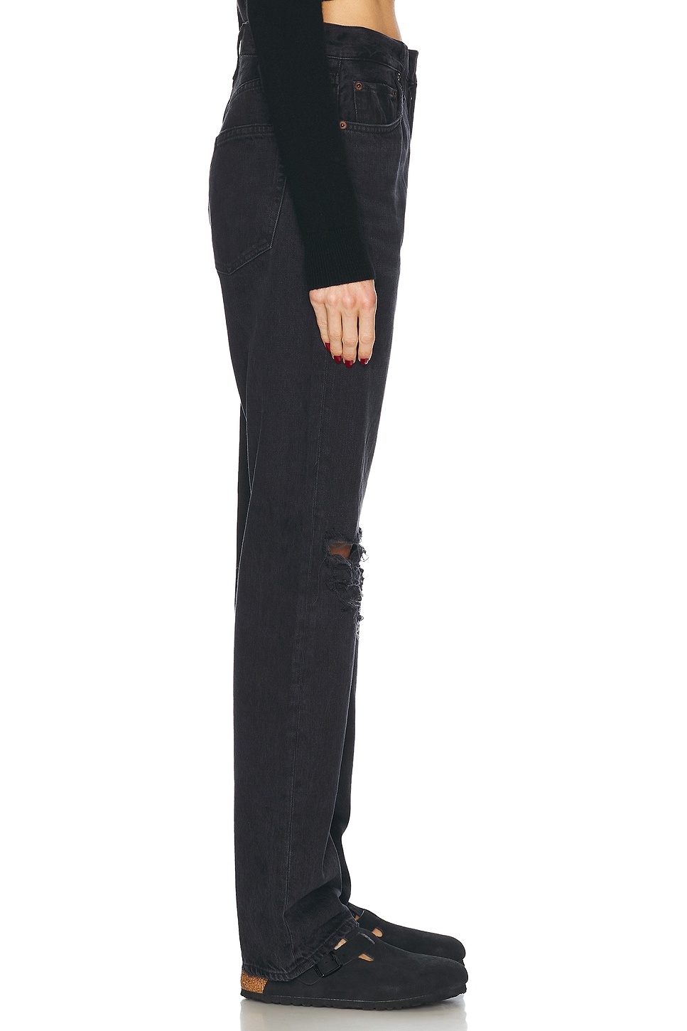 Kelly High Rise Relaxed Straight - 3