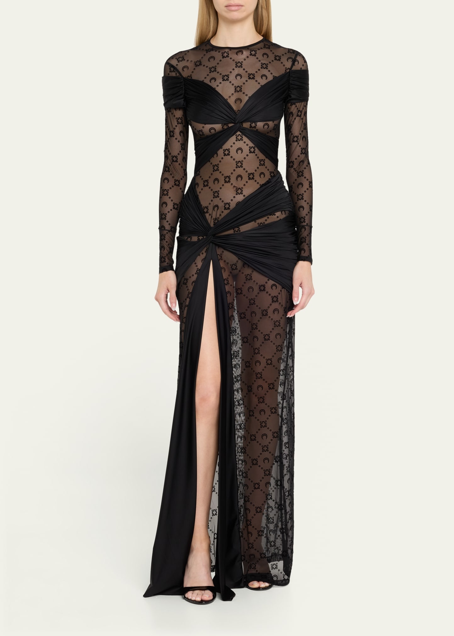 Draped Jersey Knotted Dress - 2