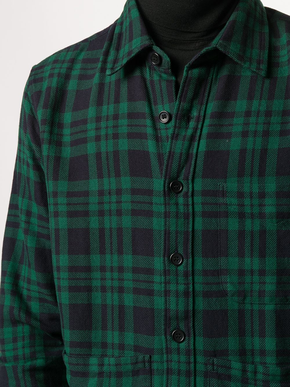 long-sleeve check shirt - 5