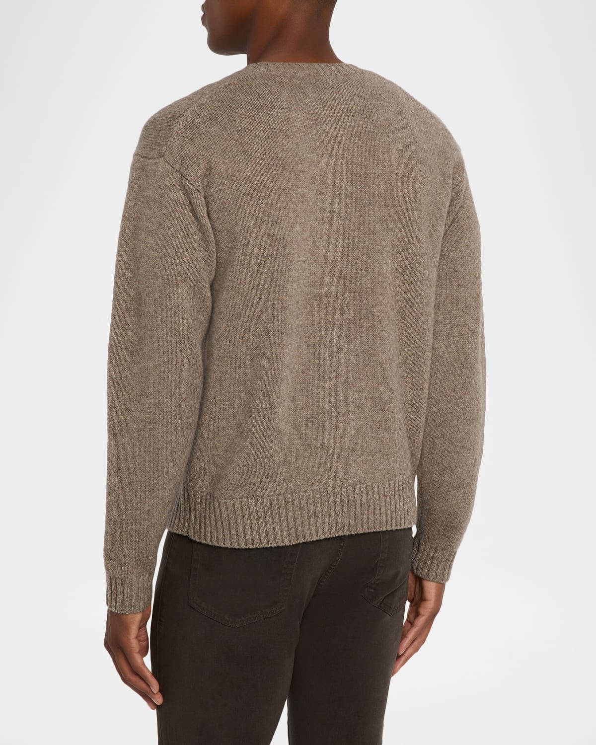 Men's Yak Wool Knit Crewneck Sweater - 3