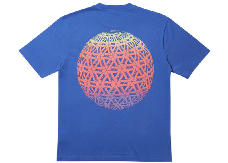 PALACE Palace Globular T-Shirt Blue outlook