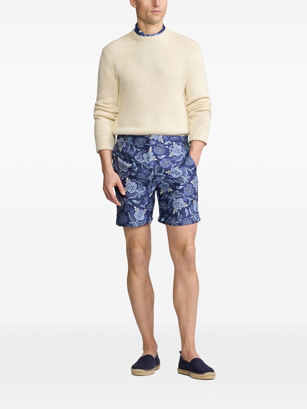 paisley-print swim shorts - 2