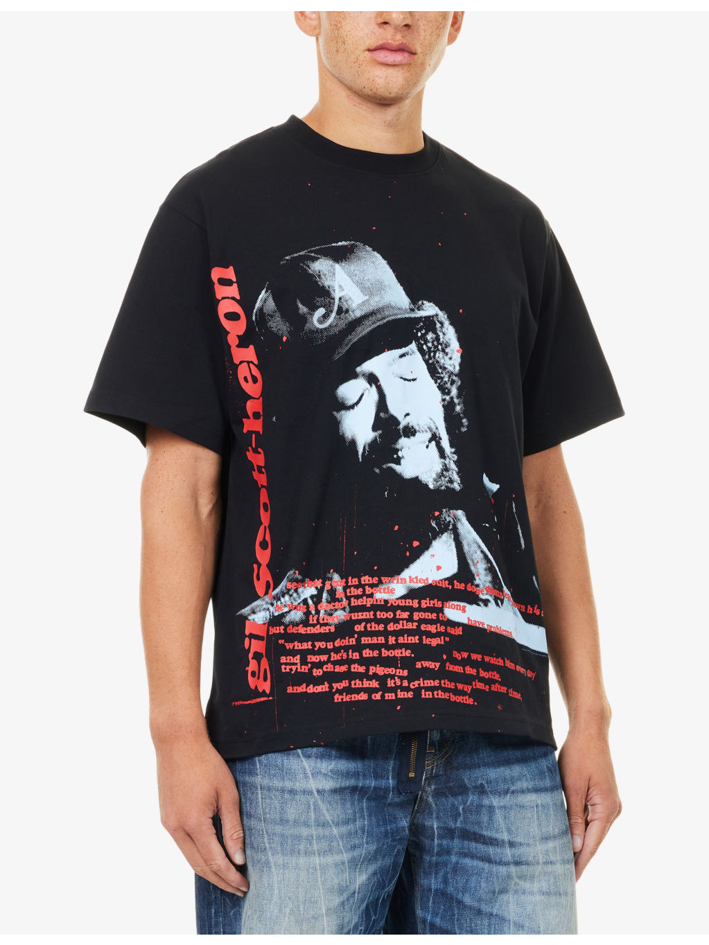 Icon See Crewneck Cotton-Jersey T-Shirt - 3