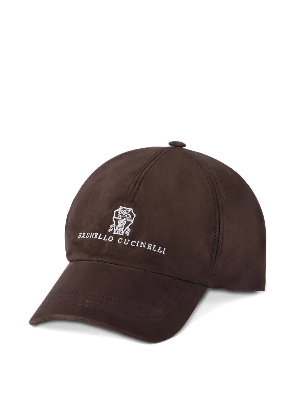 logo-embroidered baseball cap - 1