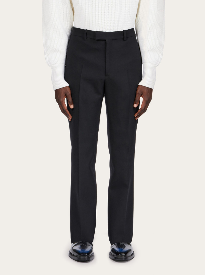 FERRAGAMO Flat front trouser outlook