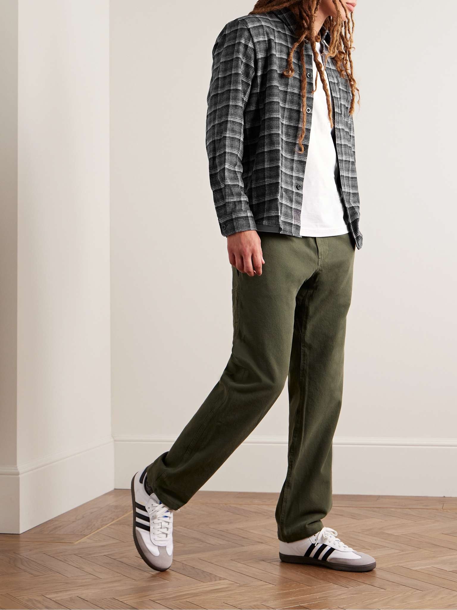 Checked Wool-Blend Overshirt - 2