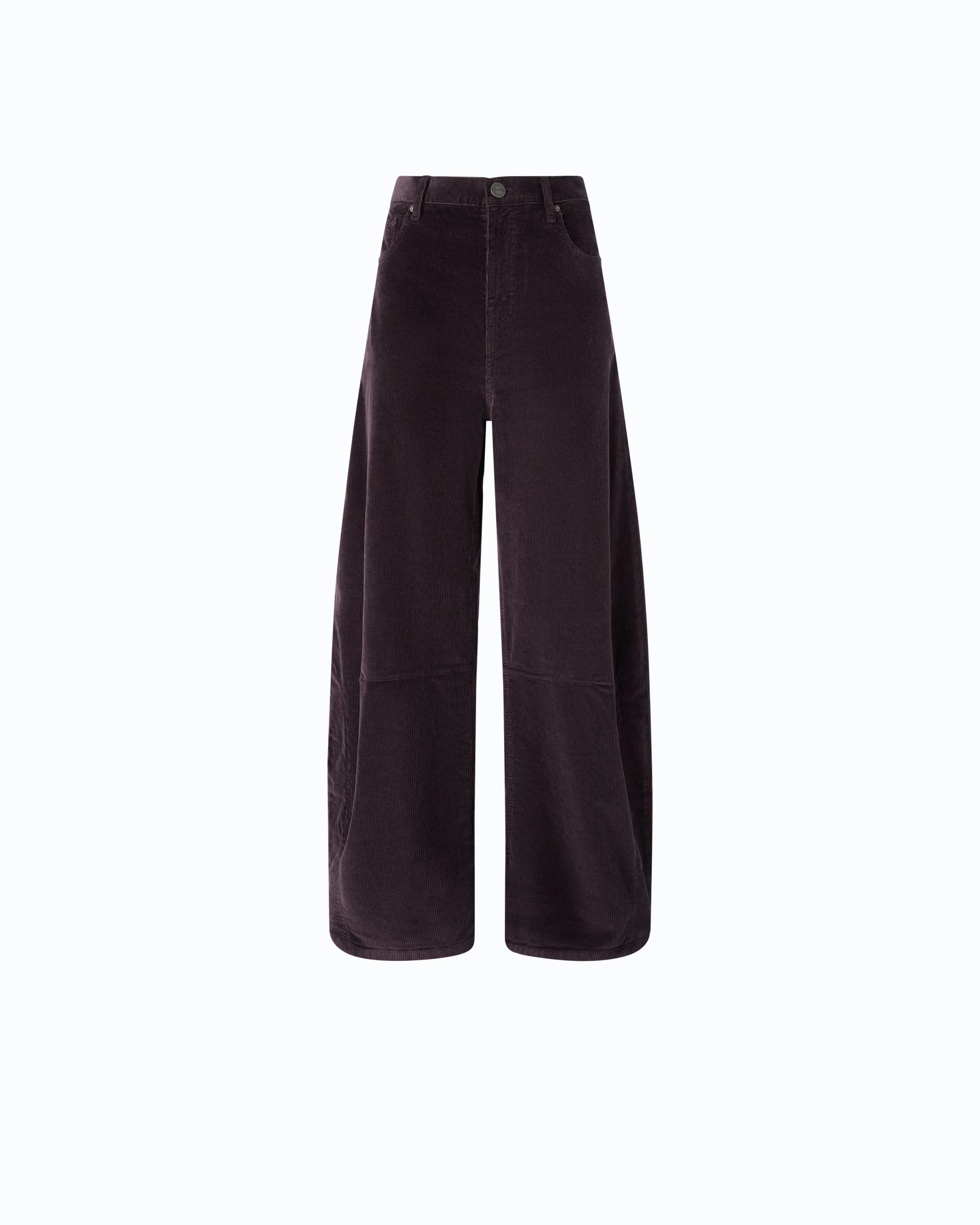 BARREL-FIT CORDUROY TROUSERS - 1