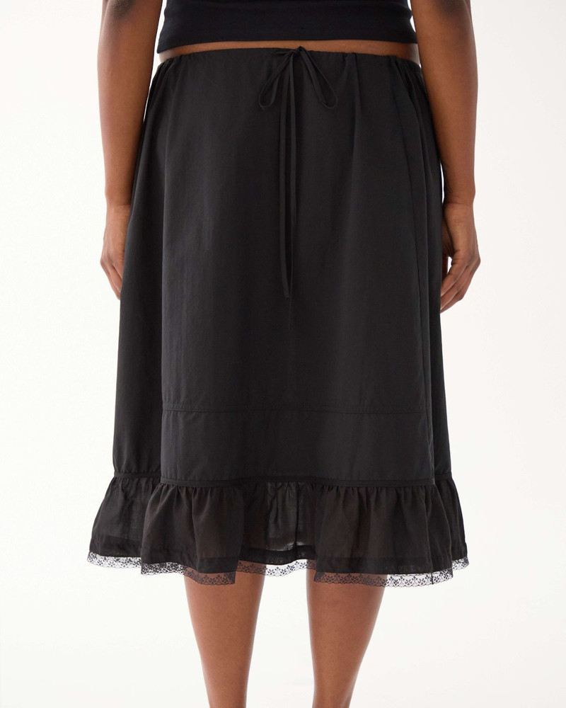 The Petticoat: Cotton Voile Black 4