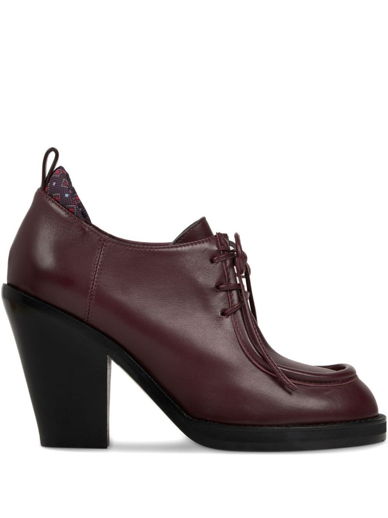 75mm lace-up texan-heel pumps 1
