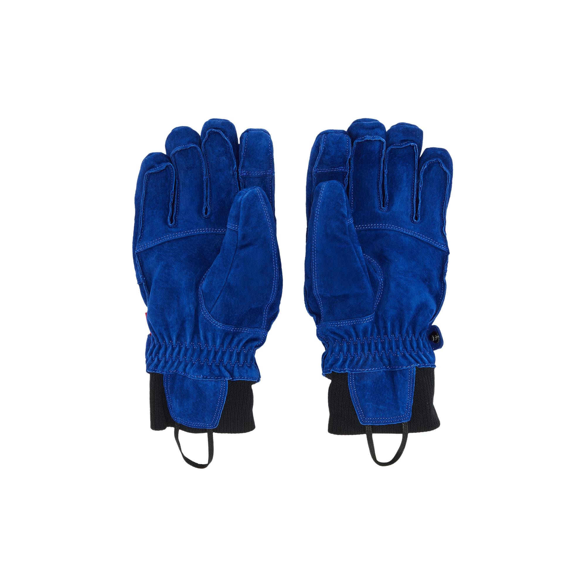 Supreme x The North Face Suede Glove 'Blue'