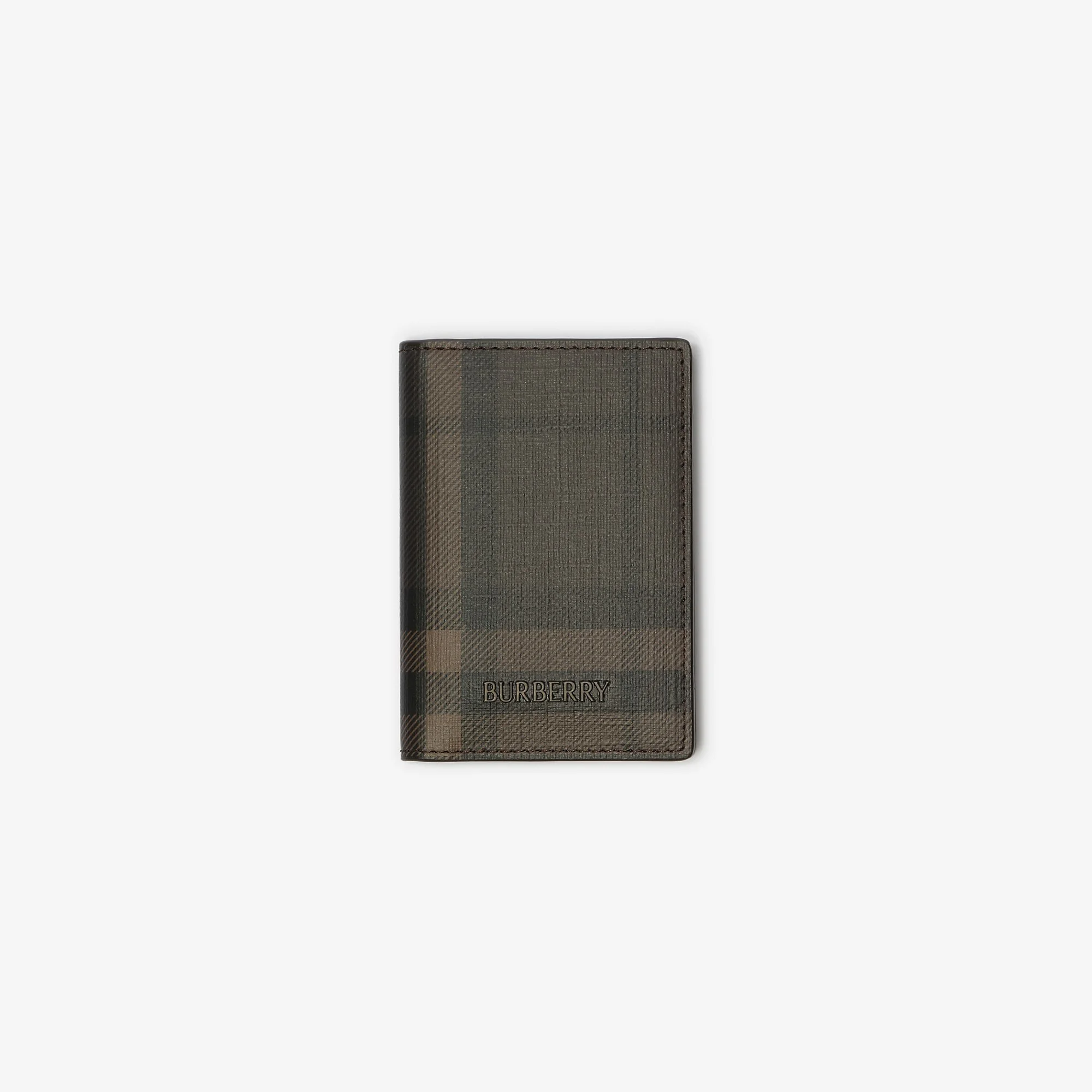 City Check Folding Card Case - 1