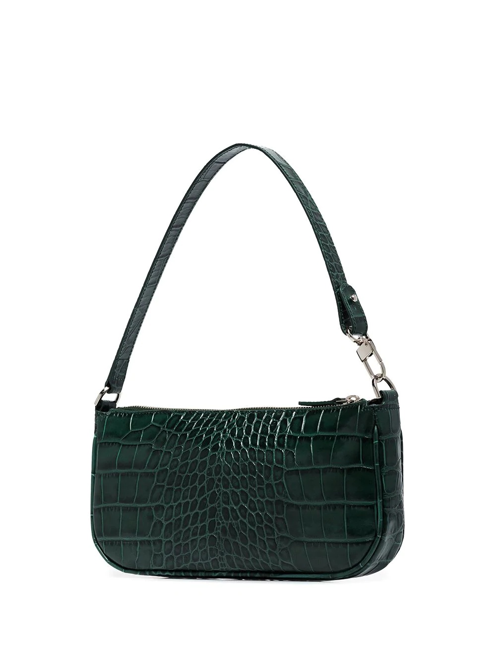 crocodile-effect shoulder bag - 2